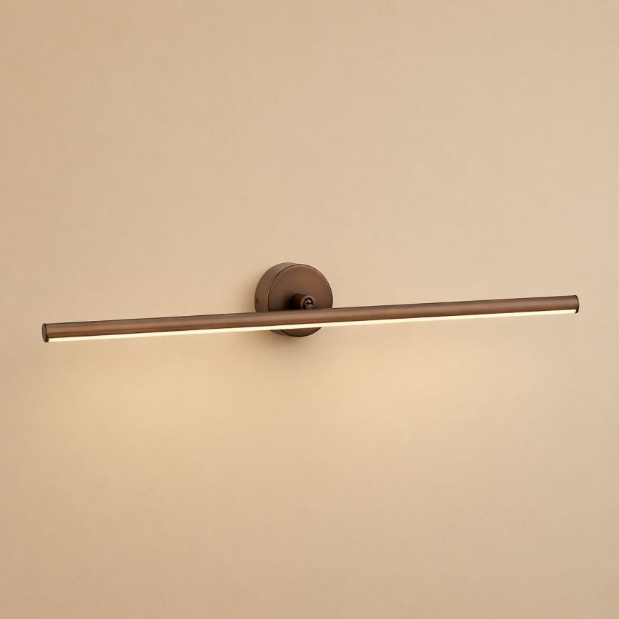 Argon 8997 - LED svetlo za slike MIRI LED/18W/230V 3000K 100 cm braon
