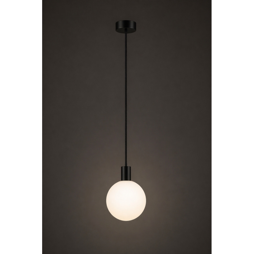 Argon 9005 - Spoljašnji luster na sajli ORE 1xG9/6W/230V IP44 crni