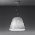 Artemide 1124110A - Luster na sajli CHOOSE MEGA 3xE27/12W/230V fi 55 cm bela