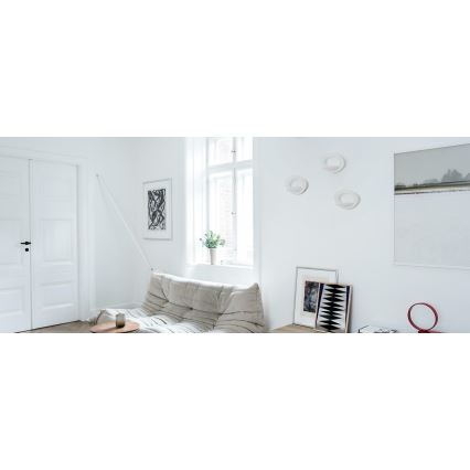 Artemide 1248010A - LED prigušiva zidna svetiljka PIRCE LED/27W/230V 3000K bela