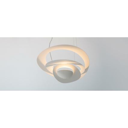 Artemide 1256110A - LED prigušiva luster na sajli PIRCE LED/44W/230V 3000K bela