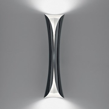 Artemide 1373010A - Zidno svetlo CADMO 2xGU10/10W/230V crna