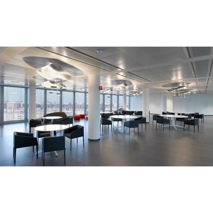 Artemide 1513010A - Luster na sajli COSMIC ANGEL 2xR7s/11W/230V sjajni hrom