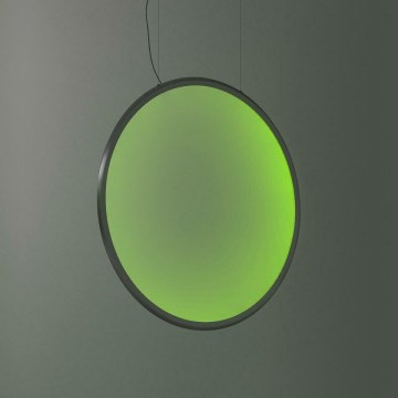 Artemide 1993310APP - LED RGBW prigušiva viseća lampa na sajli DISCOVERY LED/59W/230V 2700-6500K antracit