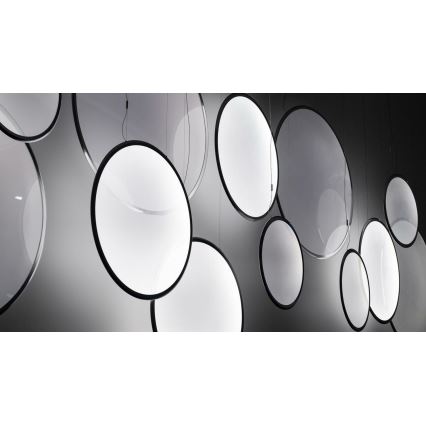 Artemide 1994230APP - LED prigušiva luster na sajli DISCOVERY LED/84W/230V 2700-6500K crna