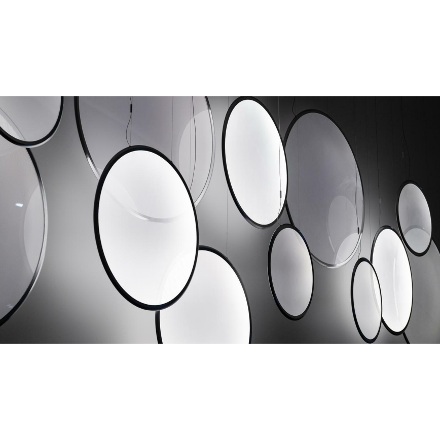 Artemide 1994310APP - LED RGBW prigušiva luster na sajli DISCOVERY LED/79W/230V 2700-6500K antracit