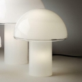 Artemide A006300 - Stona lampa ONFALE 1xE14/5W/230V + 1xE27/13W bela