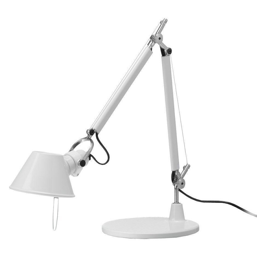 Artemide AR 0011820A - Stona lampa TOLOMEO MICRO 1xE14/46W/230V bela