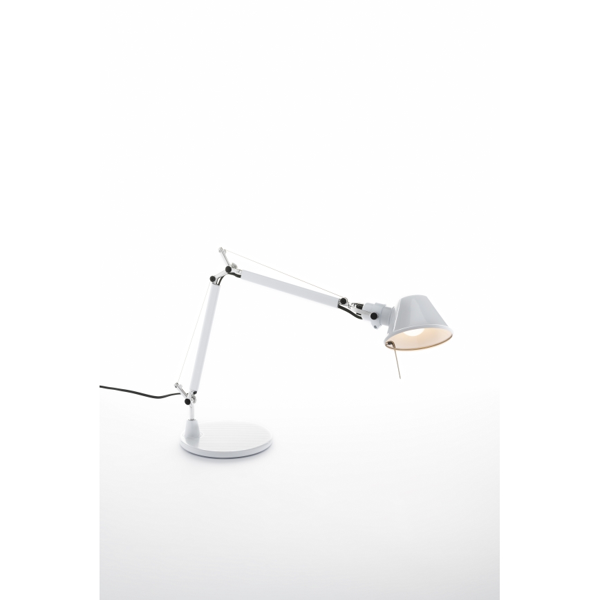 Artemide AR 0011820A - Stona lampa TOLOMEO MICRO 1xE14/46W/230V bela
