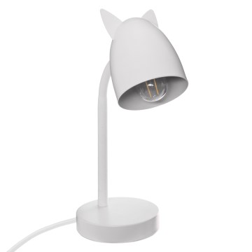 Atmosphera - Dečija stona lampa OREILLES 1xE14/40W/230V bela