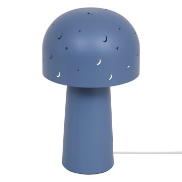 Atmosphera - Dečija stona lampa STARRY MUSHROOM 1xE14/25W/230V plava