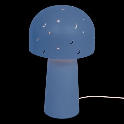 Atmosphera - Dečija stona lampa STARRY MUSHROOM 1xE14/25W/230V plava