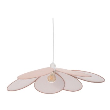 Atmosphera - Dečiji luster na sajli PETAL 1xE27/40W/230V prečnik 64 cm ružičasta