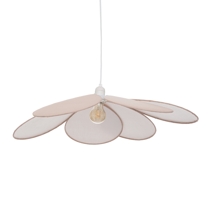 Atmosphera - Dečiji luster na sajli PETAL 1xE27/40W/230V prečnik 64 cm ružičasta