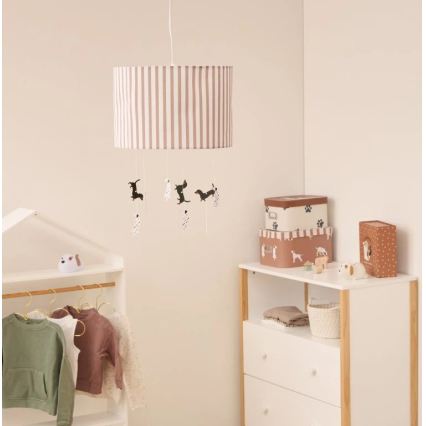 Atmosphera - Dečiji luster na sajli SCOTT 1xE27/40W/230V sa motivom pasa