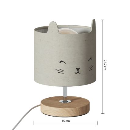 Atmosphera - Dečja stolna lampa TOXEY 1xE14/25W/230V mačka