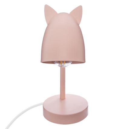 Atmosphera - Dečja stona lampa OREILLES 1xE14/40W/230V ružičasta