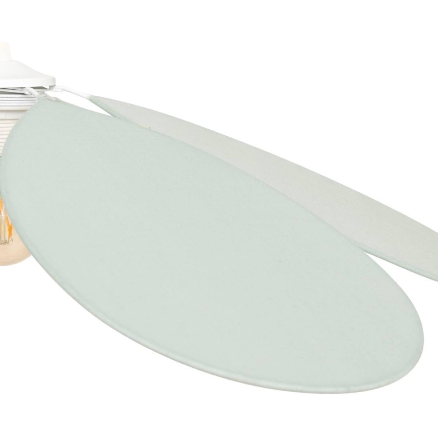 Atmosphera - Dečji luster na sajli NAYA 1xE27/40W/230V Ø 72 cm mint zelena