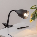 Atmosphera - Lampa sa stezaljkom SILY 1xE14/7W/230V crna