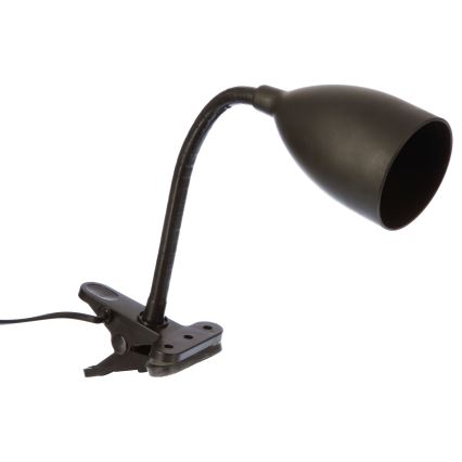 Atmosphera - Lampa sa stezaljkom SILY 1xE14/7W/230V crna