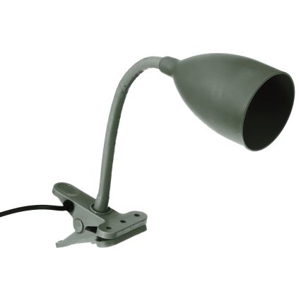 Atmosphera - Lampa sa stezaljkom SILY 1xE14/7W/230V zelena