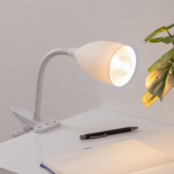 Atmosphera - Lampa sa štipaljkom SILY 1xE14/7W/230V bela