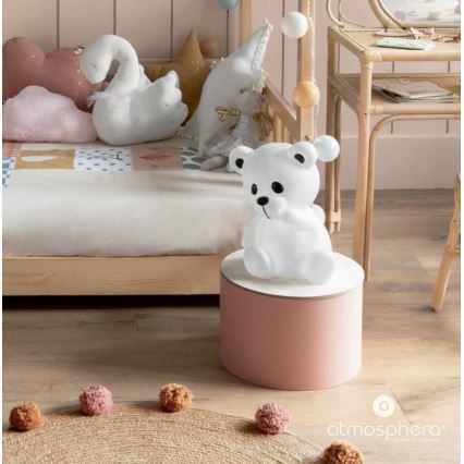 Atmosphera - LED dečije noćno svetlo TEDDY LED/3xAA bela