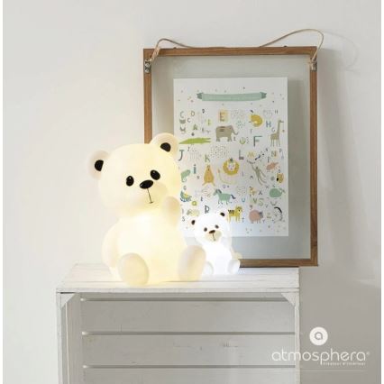 Atmosphera - LED dečije noćno svetlo TEDDY LED/3xAA bela