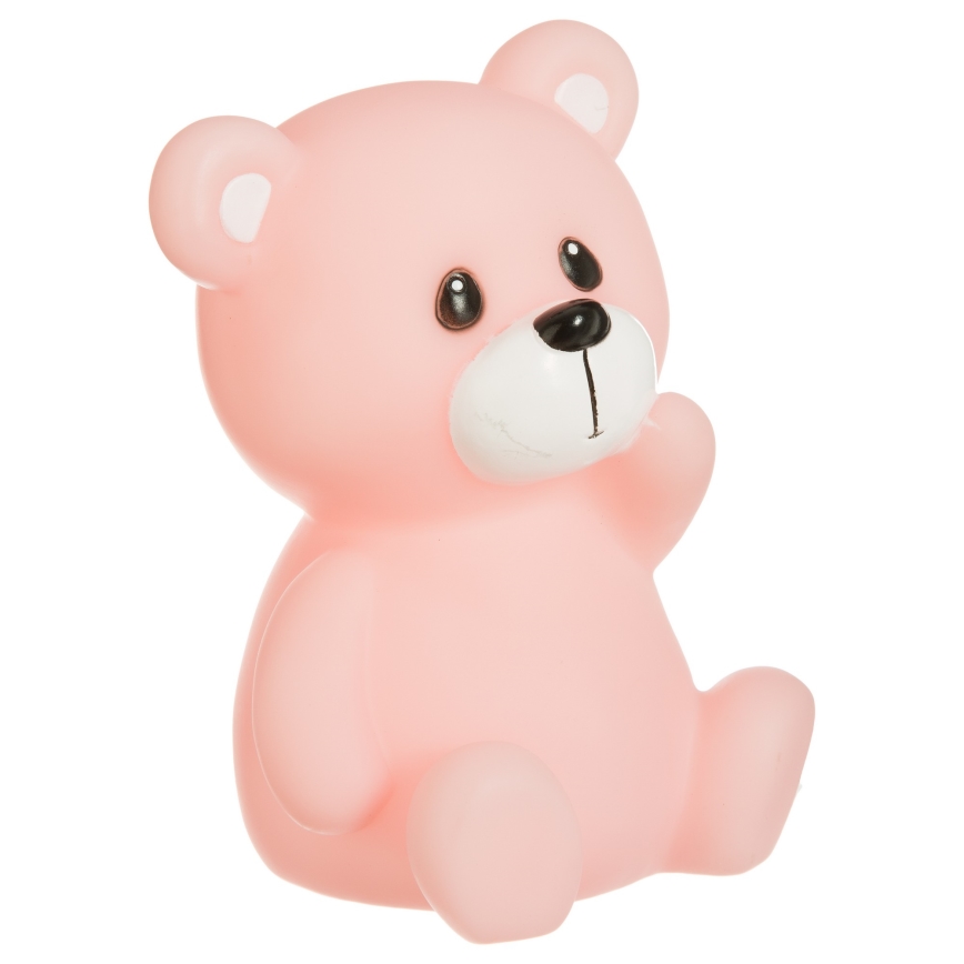 Atmosphera - LED dečije noćno svetlo TEDDY LED/3xLR44 ružičasta