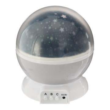 Atmosphera - LED dečiji projektor 3xAA siva