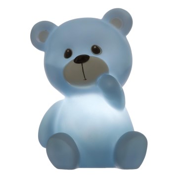 Atmosphera - LED dečje noćno svetlo TEDDY LED/3xLR44 plavo