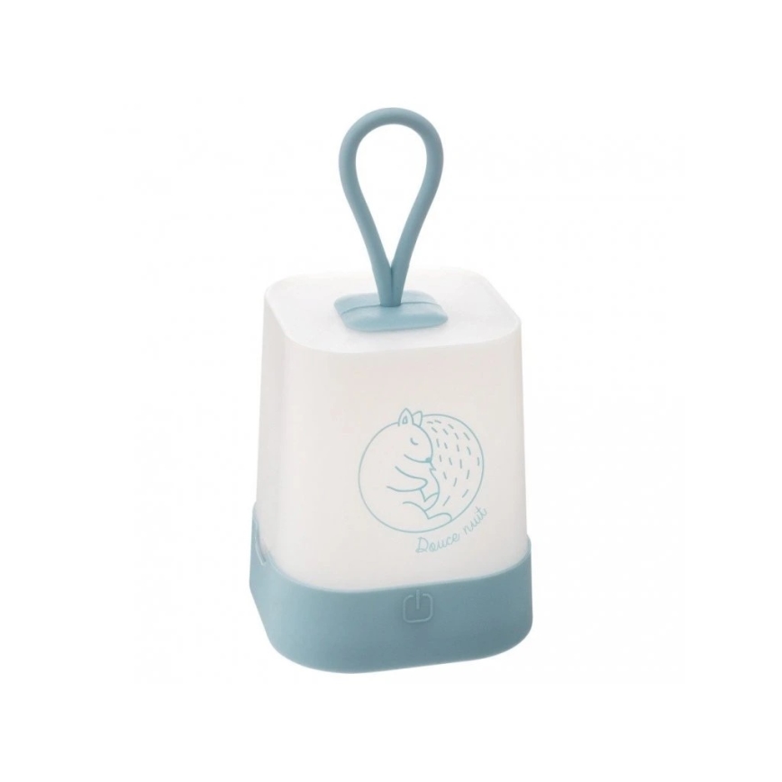 Atmosphera - LED dodirno dečije punjivo noćno svetlo RABBIT LED/3,7V 1200 mAh plavo