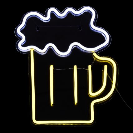 Atmosphera - LED neonska zidna dekoracija BEER LED/5V