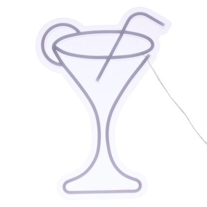 Atmosphera - LED neonska zidna dekoracija COCTAIL LED/5V