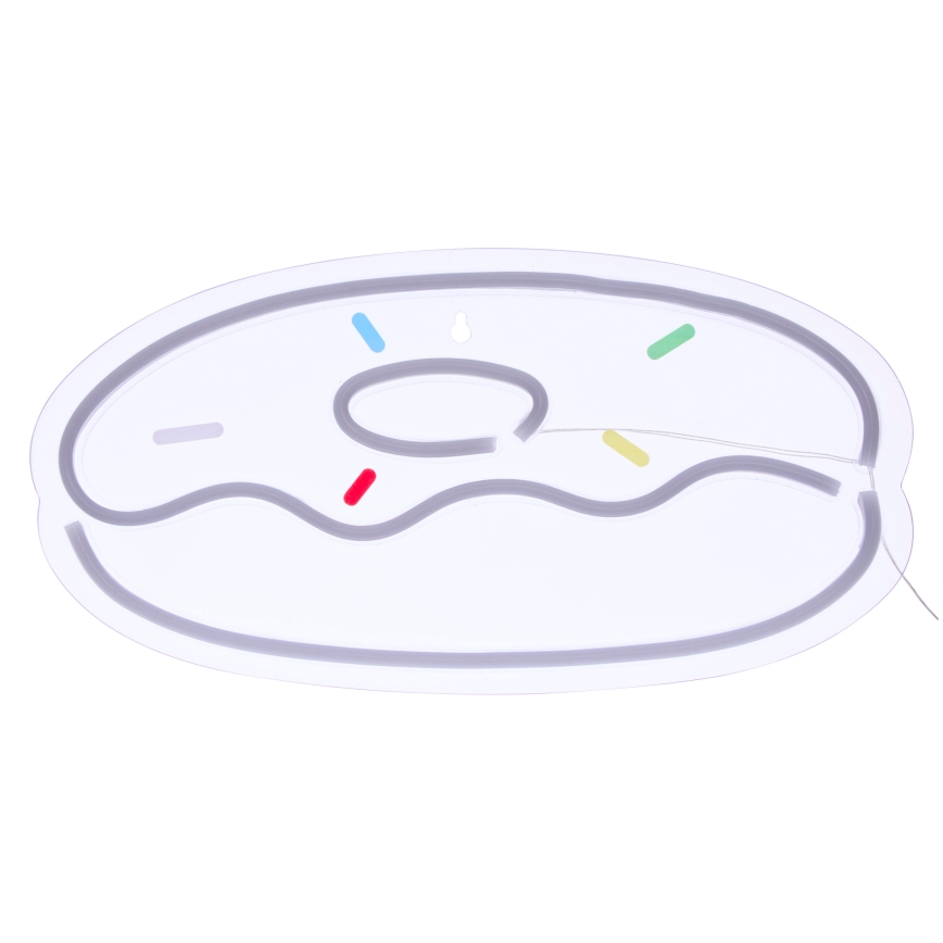 Atmosphera - LED neonska zidna dekoracija DONUT LED/5V