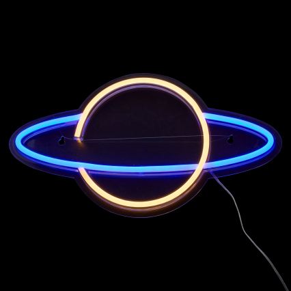 Atmosphera - LED neonska zidna dekoracija PLANET LED/5V