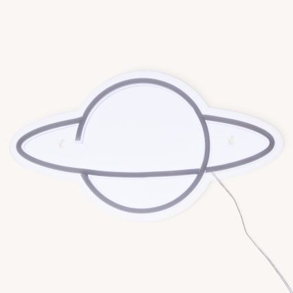 Atmosphera - LED neonska zidna dekoracija PLANET LED/5V