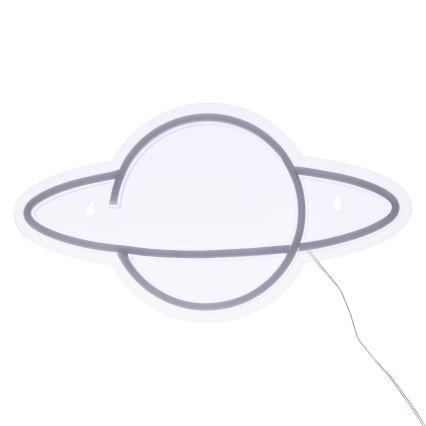 Atmosphera - LED neonska zidna dekoracija PLANET LED/5V