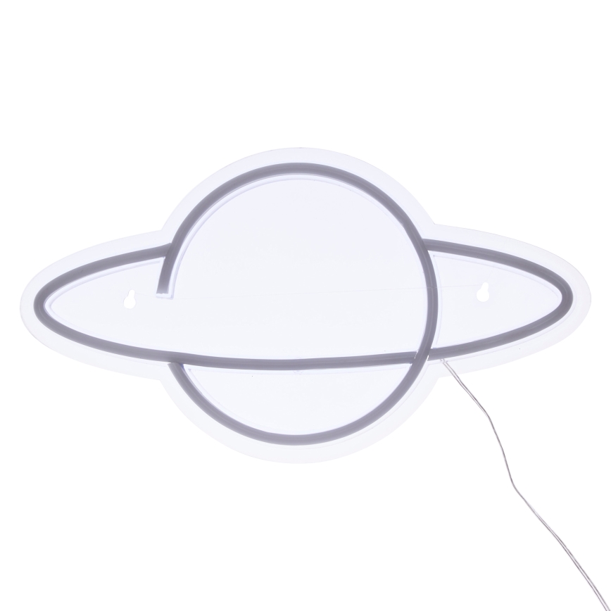 Atmosphera - LED neonska zidna dekoracija PLANET LED/5V