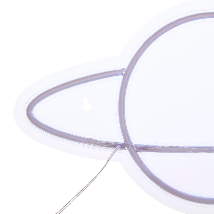 Atmosphera - LED neonska zidna dekoracija PLANET LED/5V