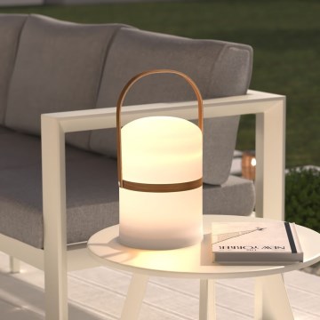 Atmosphera - LED prigušiva punjiva spoljna stona lampa KIARA LED/3,7V 36 cm 4000 mAh IP44