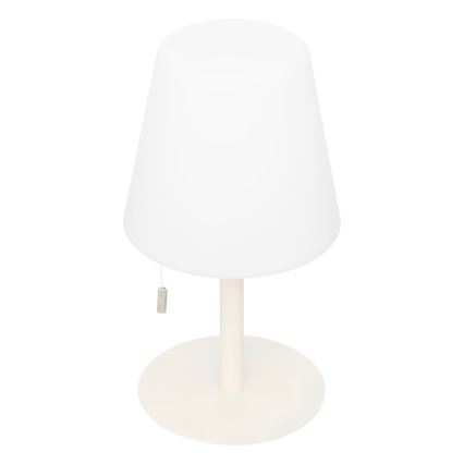 Atmosphera - LED RGBW punjiva spoljašnja stona lampa ZACK LED/3,7V 1200 mAh IP44 bež