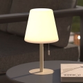 Atmosphera - LED RGBW punjiva spoljašnja stona lampa ZACK LED/3,7V 1200 mAh IP44 bež