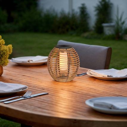 Atmosphera - LED solarna lampa CUBA LED/1,2V 800 mAh IP44