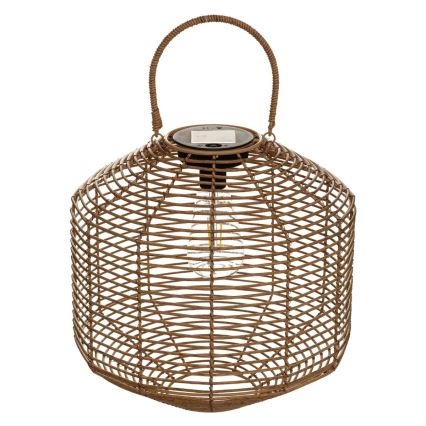 Atmosphera - LED solarna lampa CUBA LED/1,2V 800 mAh IP44 ratan