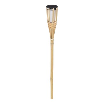 Atmosphera - LED Solarna lampa MACEO LED/1,2V 300 mAh IP44 bambus