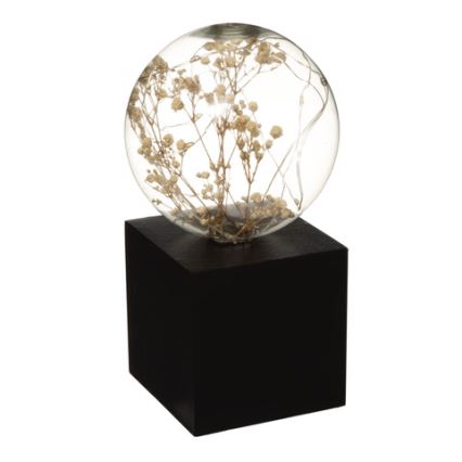 Atmosphera - LED stona lampa MICRO LED/2xAAA antracit