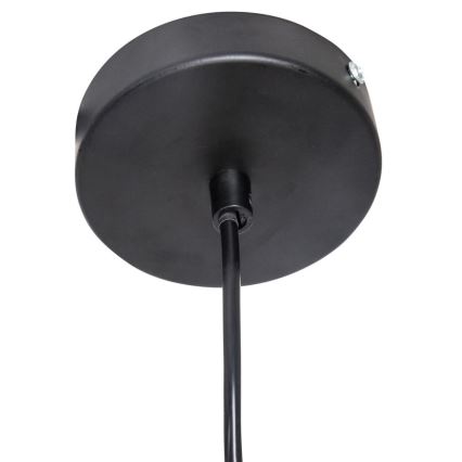 Atmosphera - Luster na kablu JILY 1xE27/40W/230V juta crna