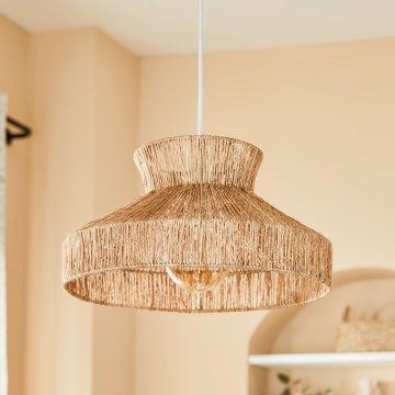 Atmosphera - Luster na kablu ZELIA 1xE27/40W/230V juta