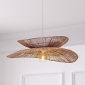 Atmosphera - Luster na sajli ALARA 1xE27/40W/230V juta